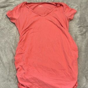 Pink Maternity Tee